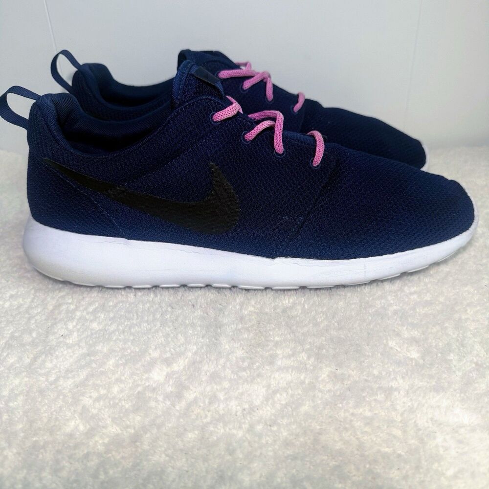 Nike Roshe One Men's Shoes Midnight Navy/White Size 14 - Picture 3 of 9